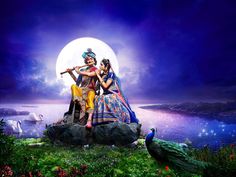 wallpaper romantic love radha krishna images