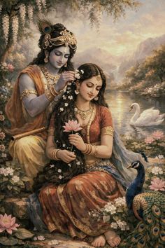 wallpaper romantic love radha krishna images