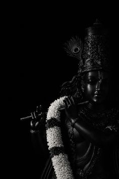 black radha krishna silhouette