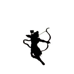 black radha krishna silhouette